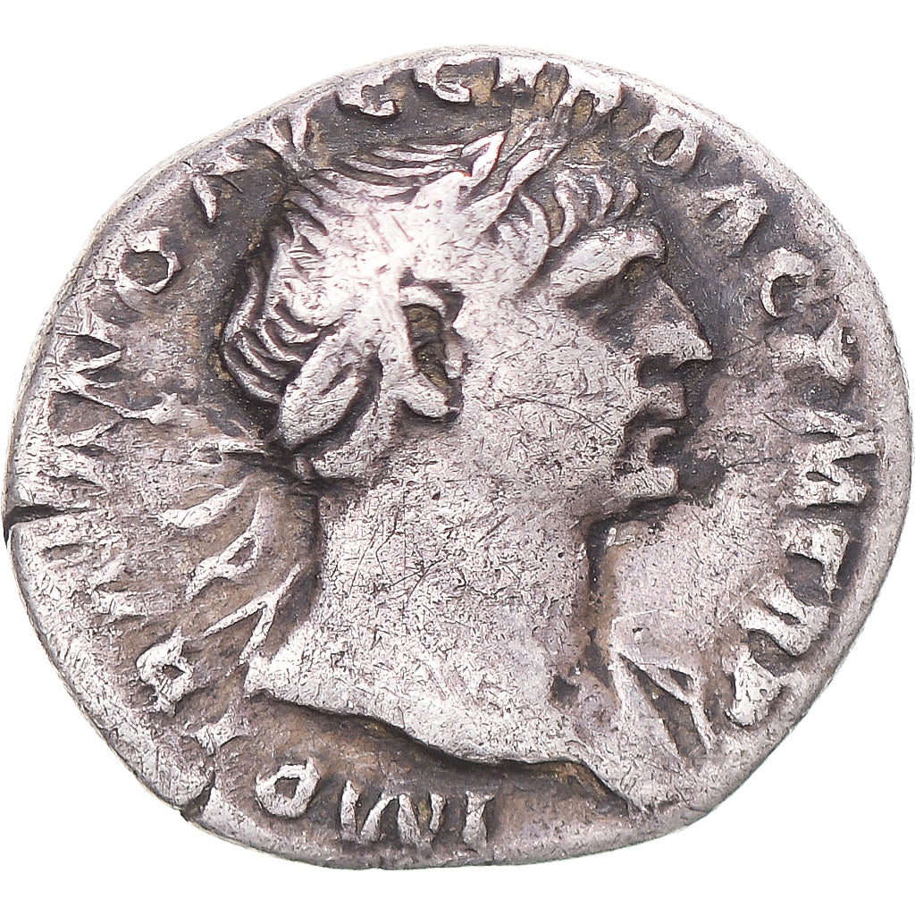 Moeda, Trajan, Denarius, 103-111, Rome, VF(20-25), Prata, RIC:119