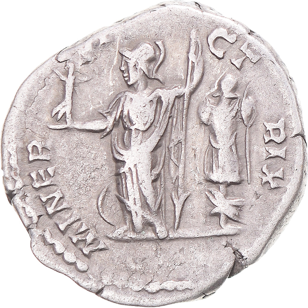Coin, Caracalla, Denarius, 198, Rome, VF(30-35), Silver, RIC:25