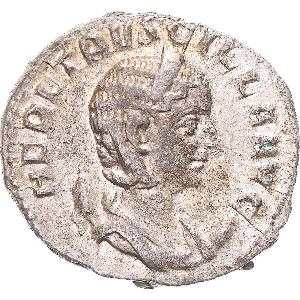 Moneta, Herennia Etruscilla, Antoninianus, 249-251, Rome, AU(50-53), Bilon