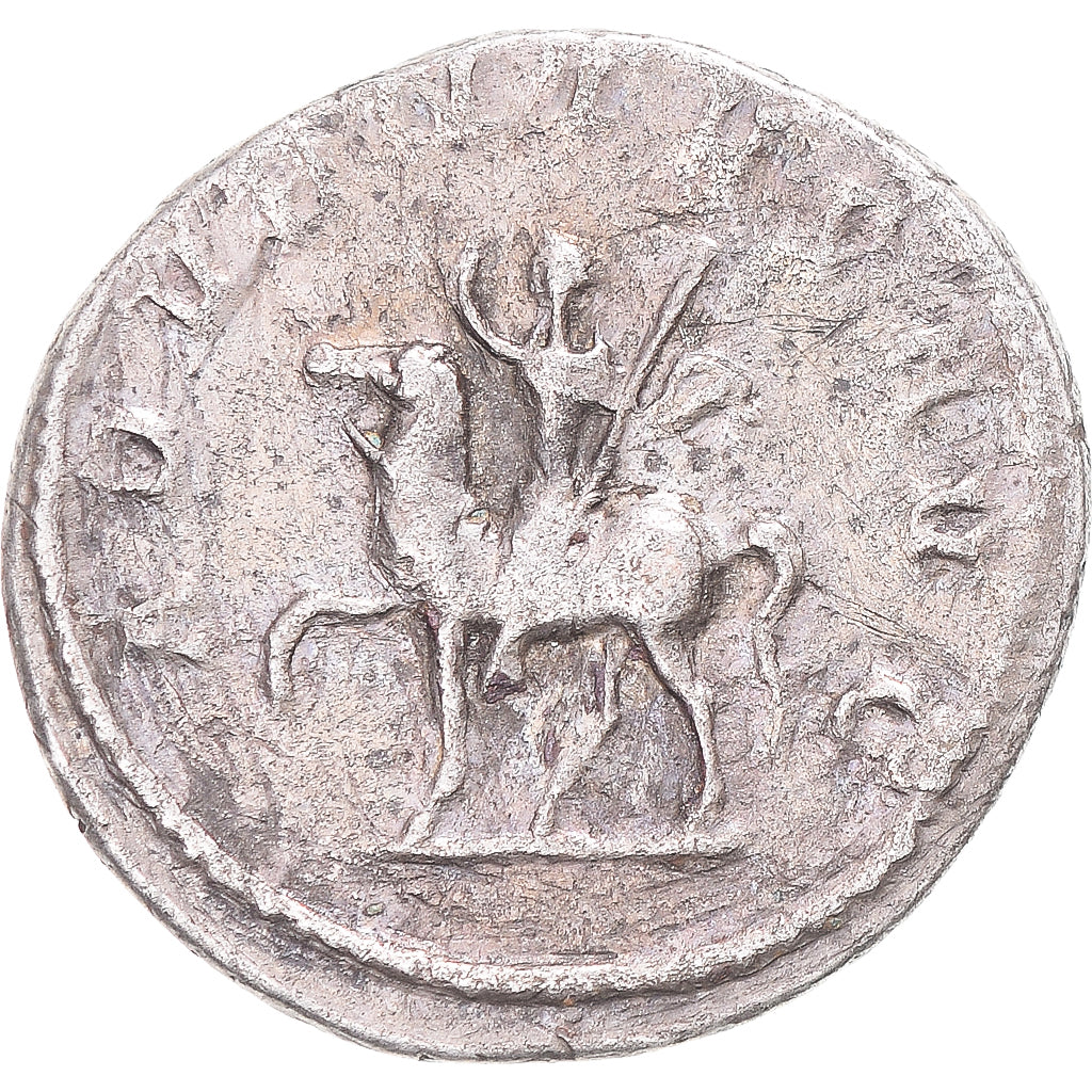 Coin, Trajan Decius, Antoninianus, 249-251, Rome, EF(40-45), Billon, RIC:11b