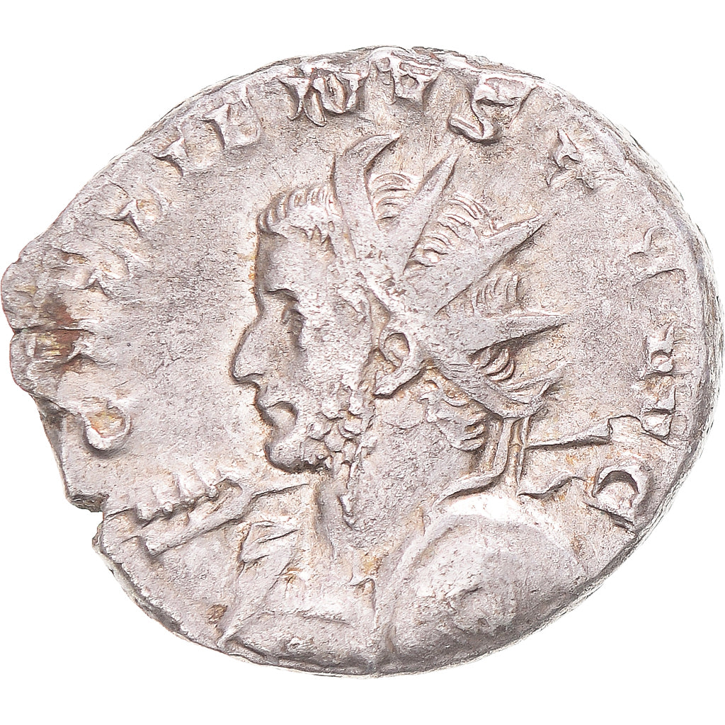 Moneda, Gallienus, Antoninianus, 258-259, Lugdunum, MBC, Vellón, RIC:19