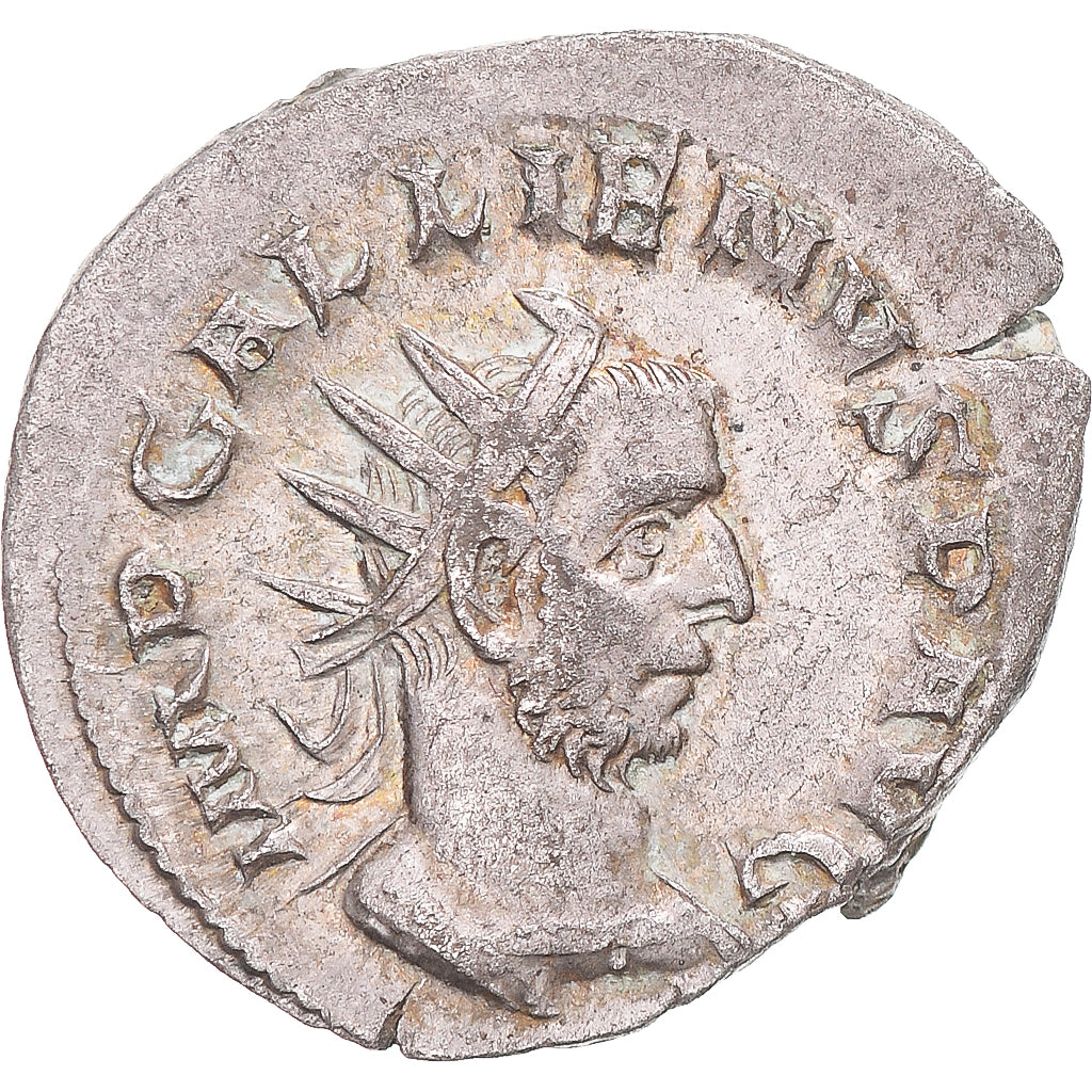 Moneda, Gallienus, Antoninianus, 257, Mediolanum, MBC+, Vellón, RIC:391
