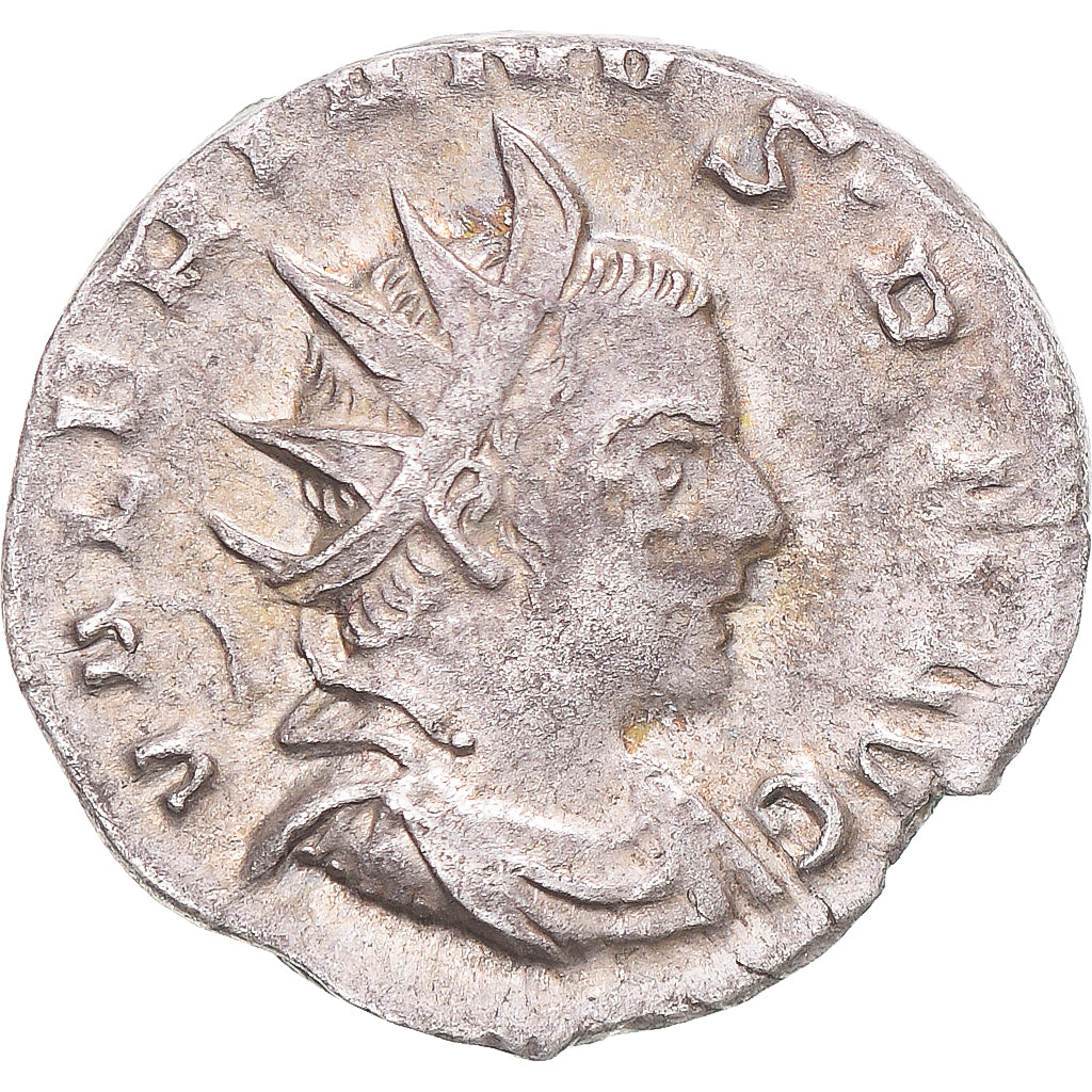 Moneda, Valerian I, Antoninianus, 258-259, Rome, MBC+, Vellón, RIC:12