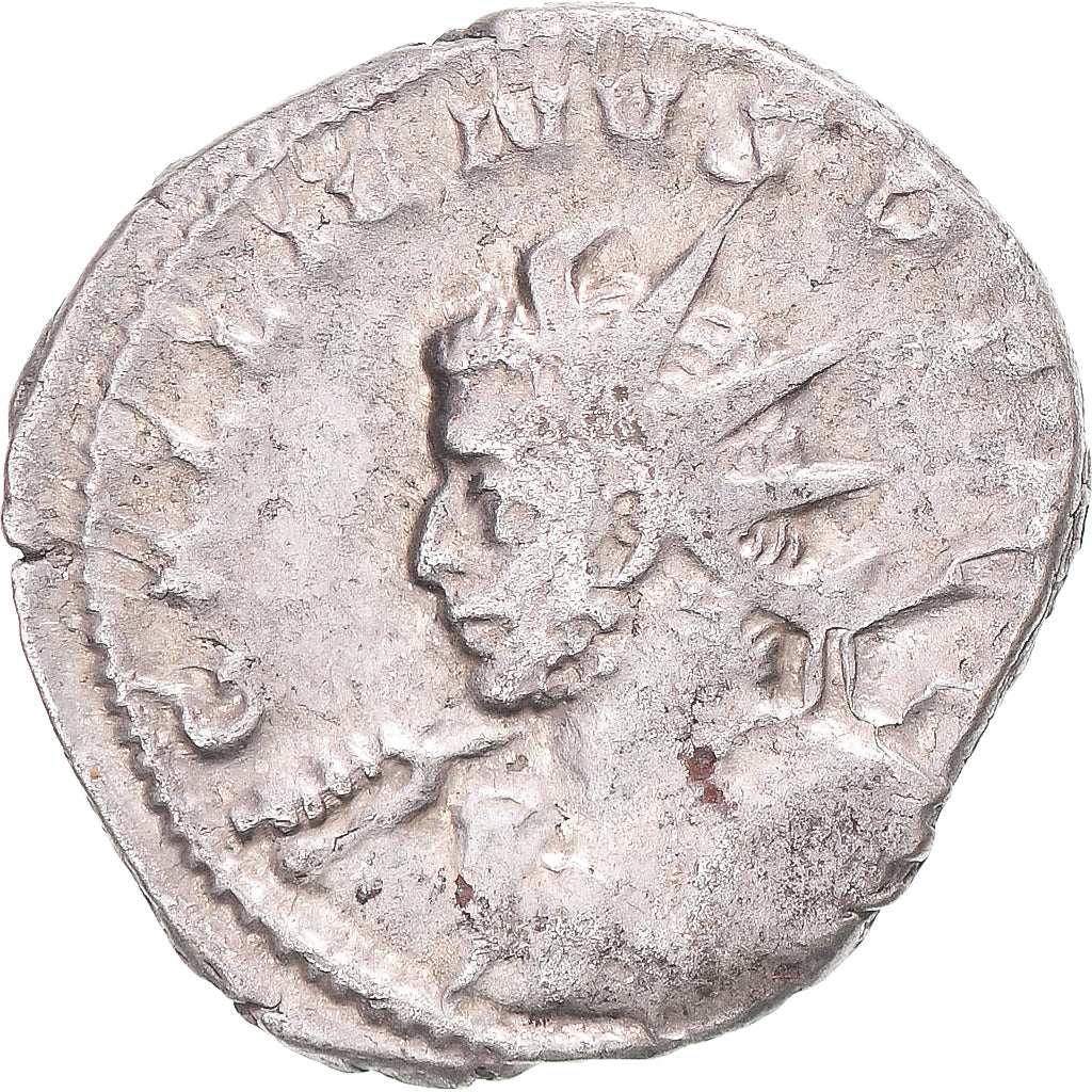 Coin, Gallienus, Antoninianus, 258-259, Lugdunum, VF(30-35), Billon, RIC:49