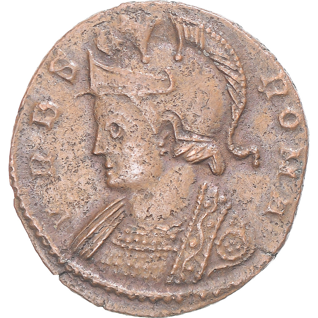 Moneta, City Commemoratives, Follis, 330-331, Lugdunum, AU(50-53), Miedź
