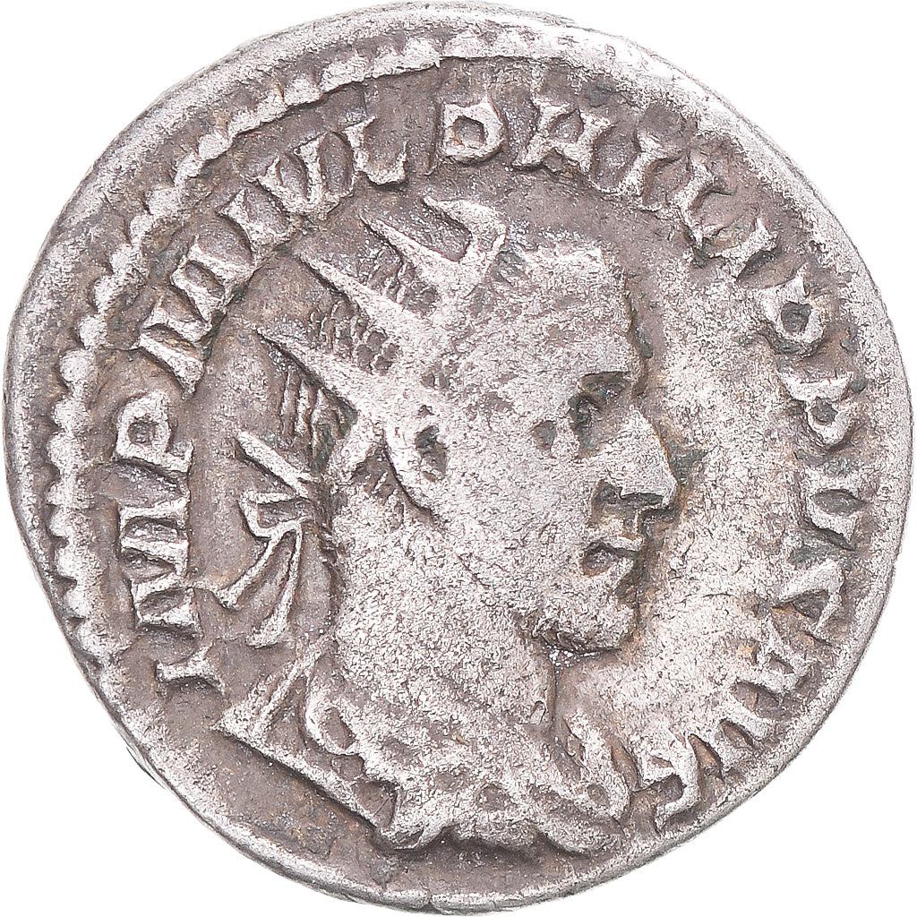 Moneda, Philip I, Antoninianus, 244-247, Rome, BC+, Vellón, RIC:26