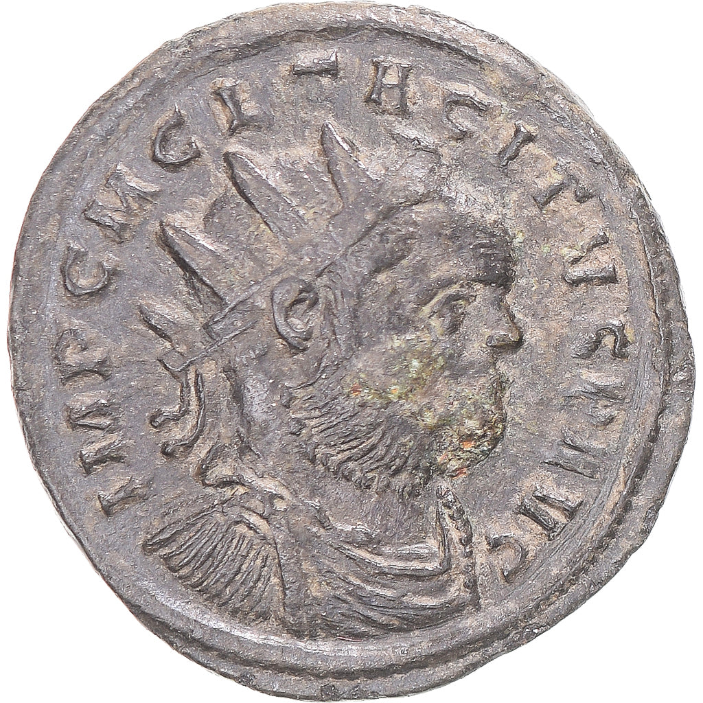 Coin, Tacitus, Antoninianus, 275-276, Ticinum, AU(50-53), Billon, RIC:145