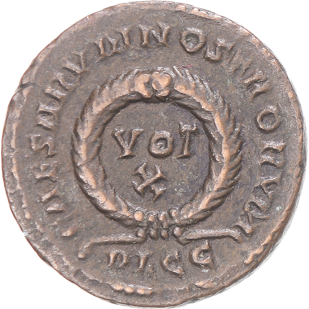 Monnaie, Crispus, Bronze Æ, 323-324, Lugdunum, TTB, Cuivre, RIC:215