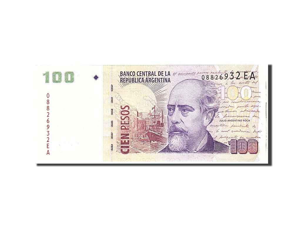 Banknote, Argentina, 100 Pesos, 1992, Undated, KM:345a, UNC(65-70)