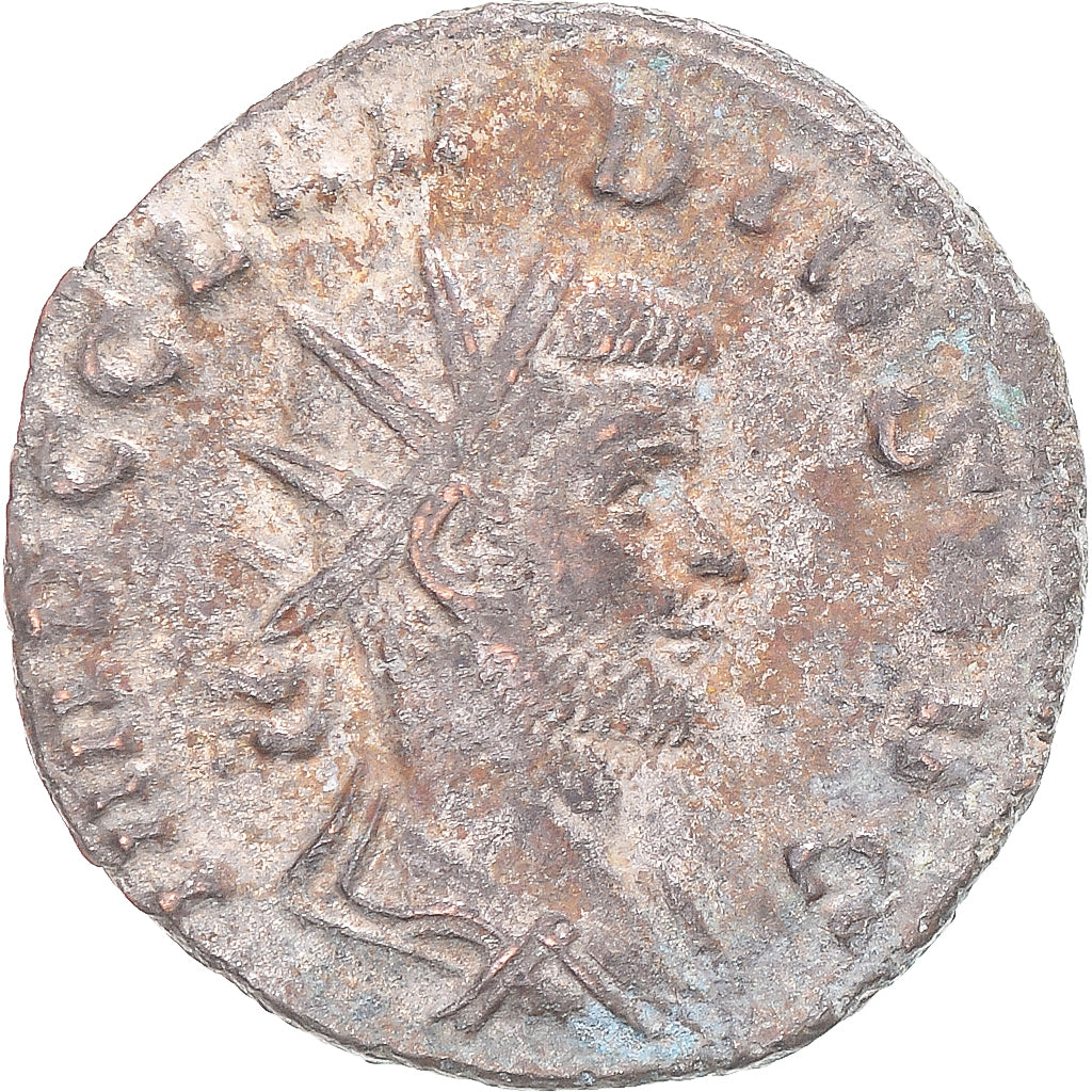 Moneda, Claudius II (Gothicus), Antoninianus, 268-270, Rome, MBC, Vellón