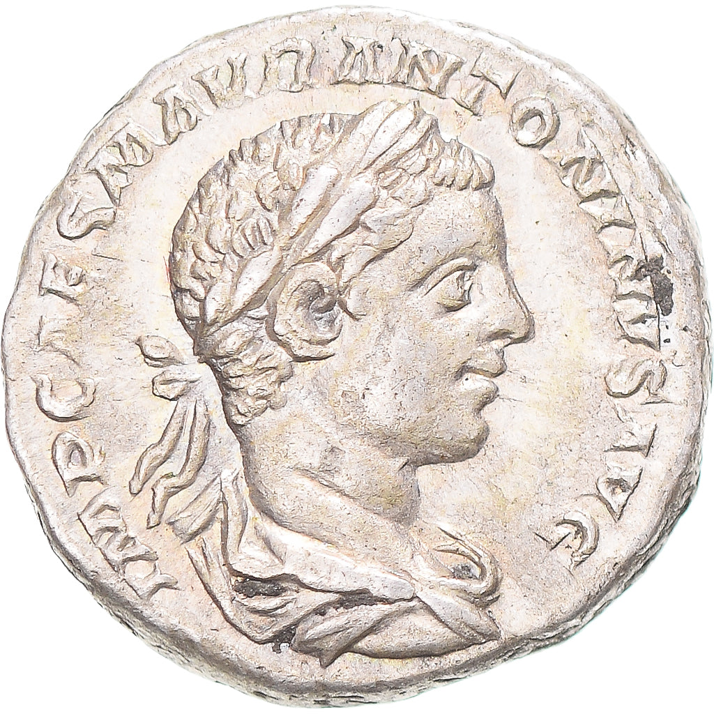 Coin, Elagabalus, Denarius, 218-222, Rome, AU(50-53), Silver, RIC:140b