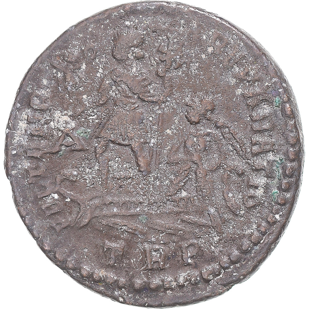 Coin, Magnentius, Bronze Æ, 350-353, Trier, EF(40-45), Bronze, RIC:260