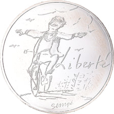 France, 10 Euro, Sempé - Printemps - Liberté, 2014, Paris, MS(65-70), Silver