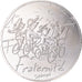 France, 10 Euro, 2014, Paris, Sempé Fraternité Été, MS(65-70), Silver