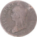 Moneta, Francia, 5 Centimes, AN 9, Strasbourg, B+, Bronzo, Gadoury:126b