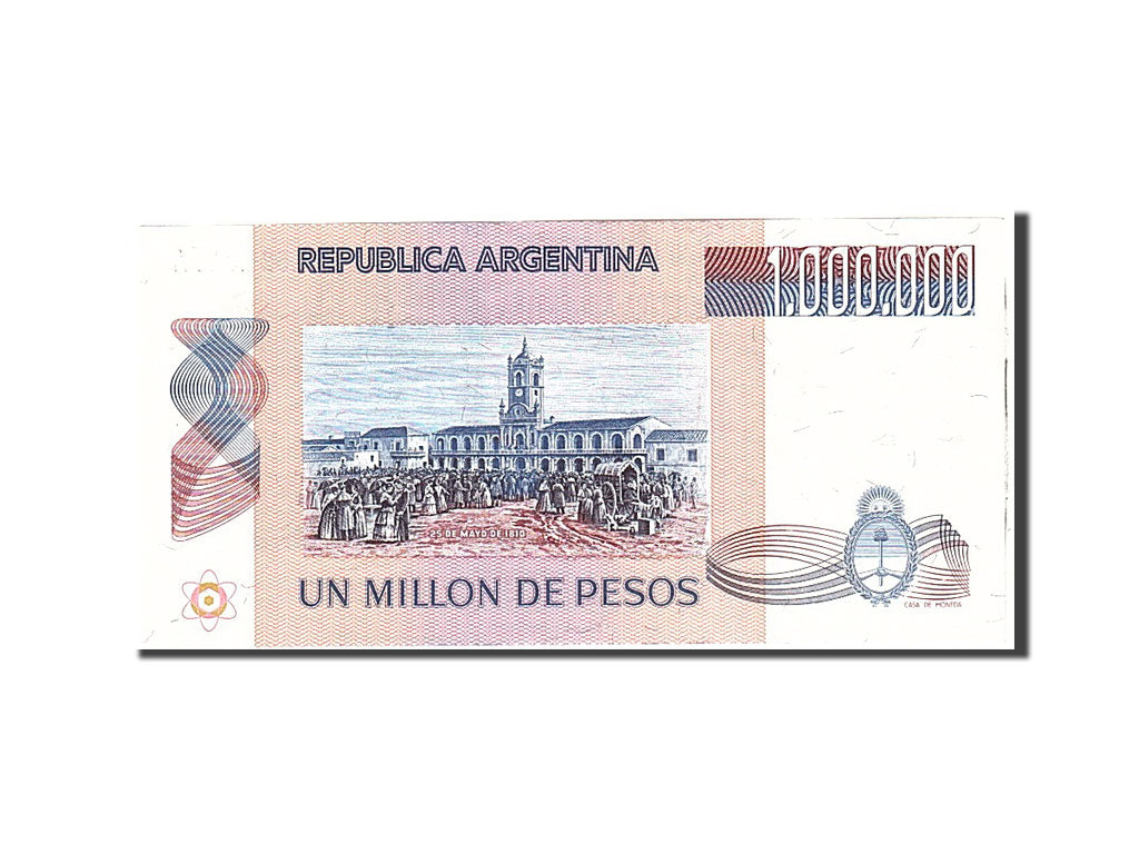 Banknote, Argentina, 1,000,000 Pesos, 1981, Undated, KM:310, UNC(65-70)