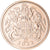 Monnaie, Grande-Bretagne, Elizabeth II, 1/2 Sovereign, 2022, Jubilé de Platine