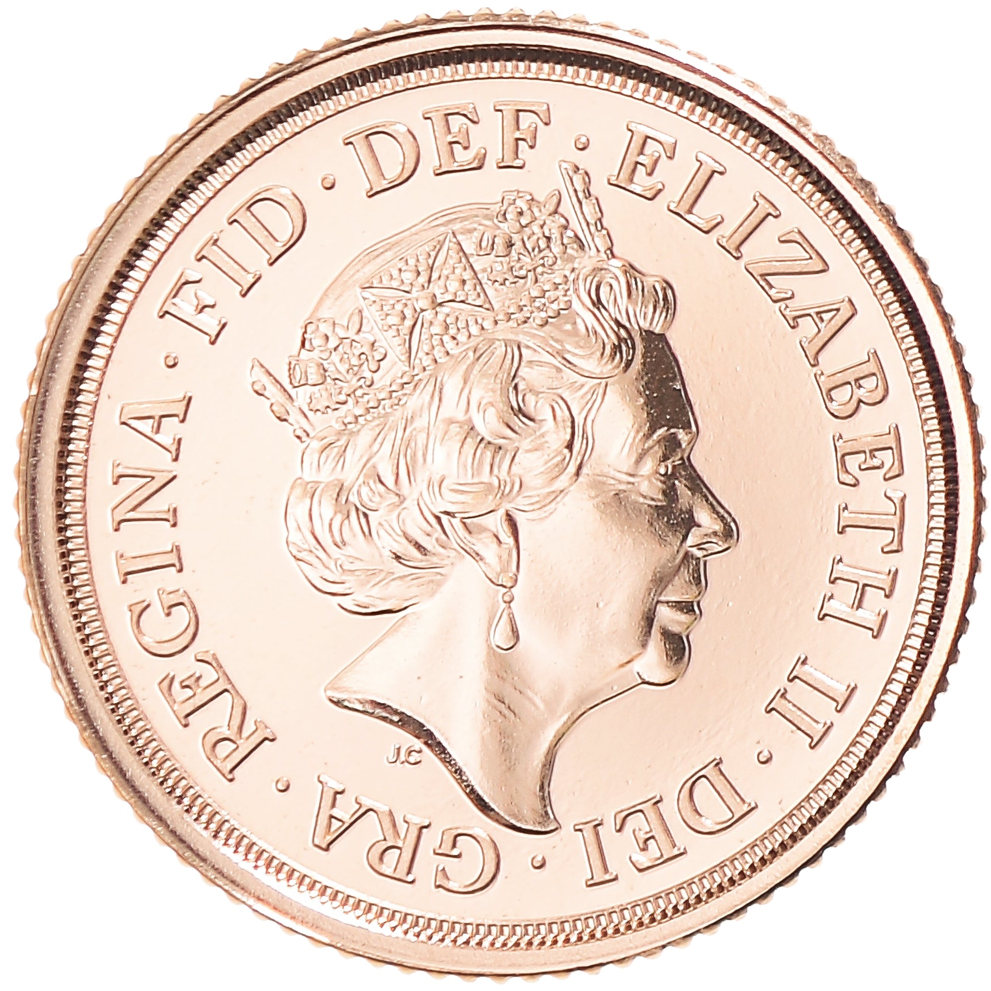 Monnaie, Grande-Bretagne, Elizabeth II, 1/4 Sovereign, 2022, Jubilé de Platine