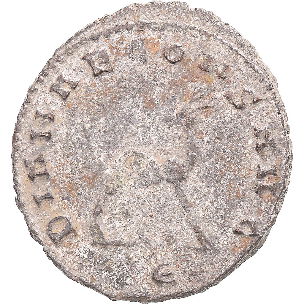 Moneda, Gallienus, Antoninianus, 260-268, Rome, BC+, Vellón, RIC:180