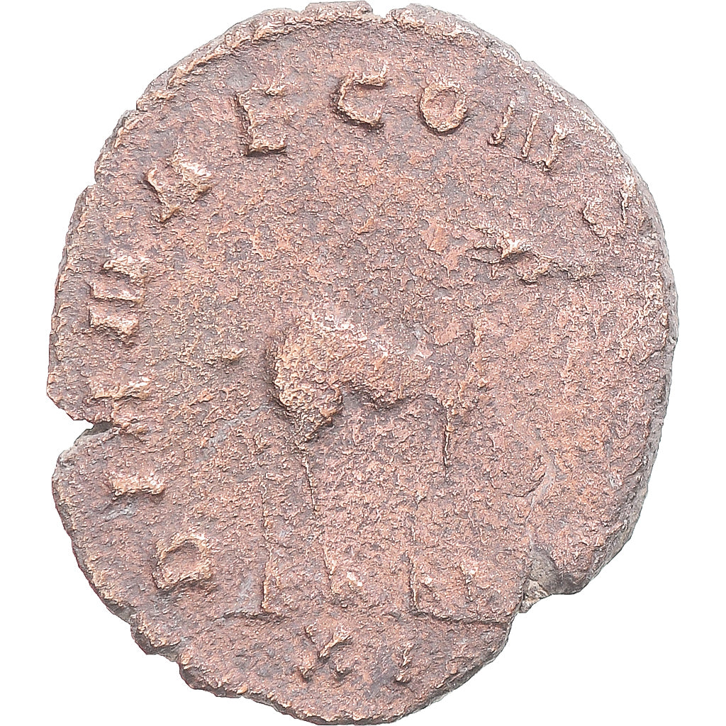 Moneda, Gallienus, Antoninianus, 260-268, Rome, BC+, Vellón, RIC:181