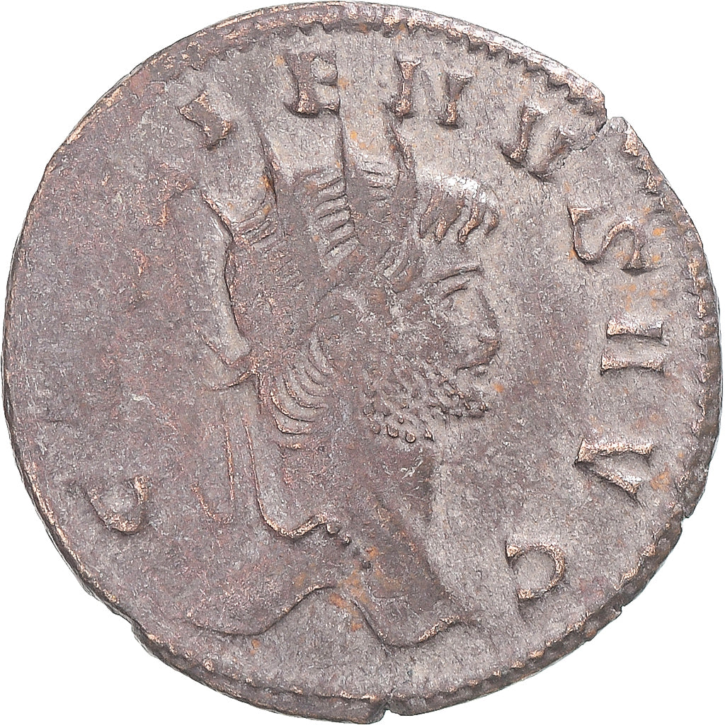 Moneda, Gallienus, Antoninianus, 260-268, Rome, BC+, Vellón, RIC:181