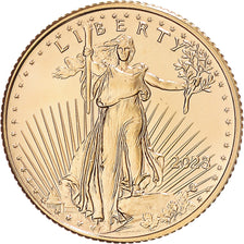 Moneda, Estados Unidos, American Eagle, 5 Dollars, 1/10 Oz, 2023, FDC, Oro