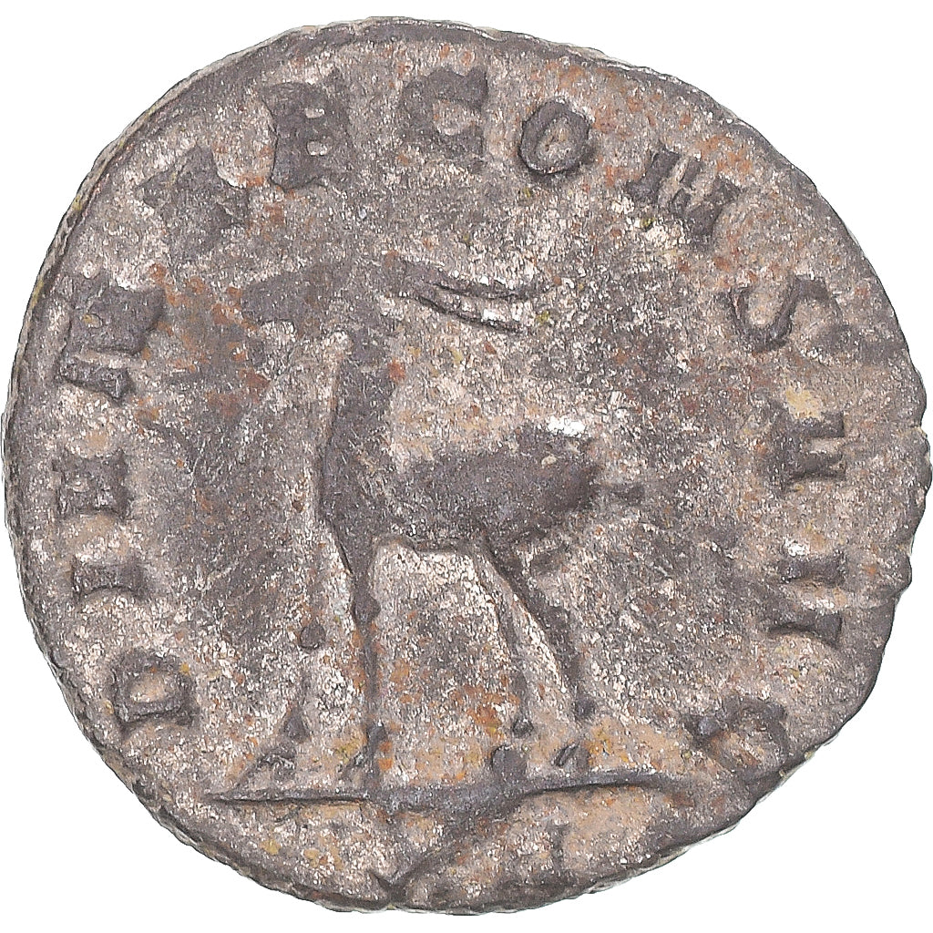 Moneda, Gallienus, Antoninianus, 260-268, Rome, BC+, Vellón, RIC:181