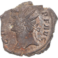 Coin, Gallienus, Antoninianus, 260-268, Siscia, Broken, VF(20-25), Billon