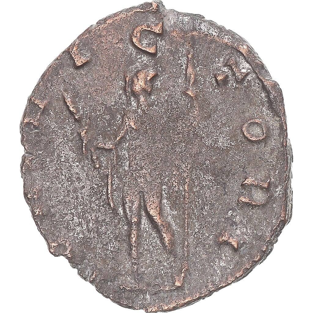 Moneda, Claudius II (Gothicus), Antoninianus, 268-270, Rome, BC+, Vellón