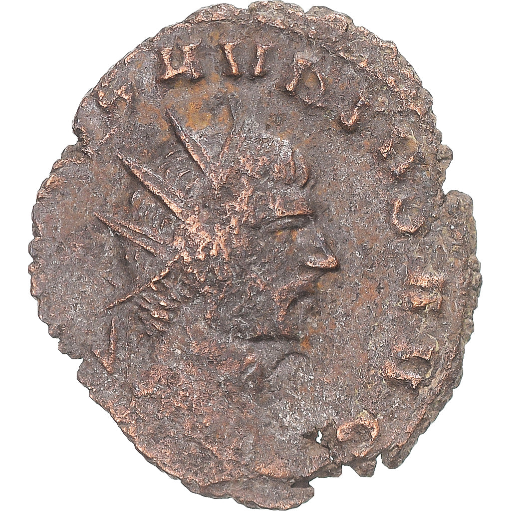 Moneda, Claudius II (Gothicus), Antoninianus, 268-270, Rome, BC+, Vellón