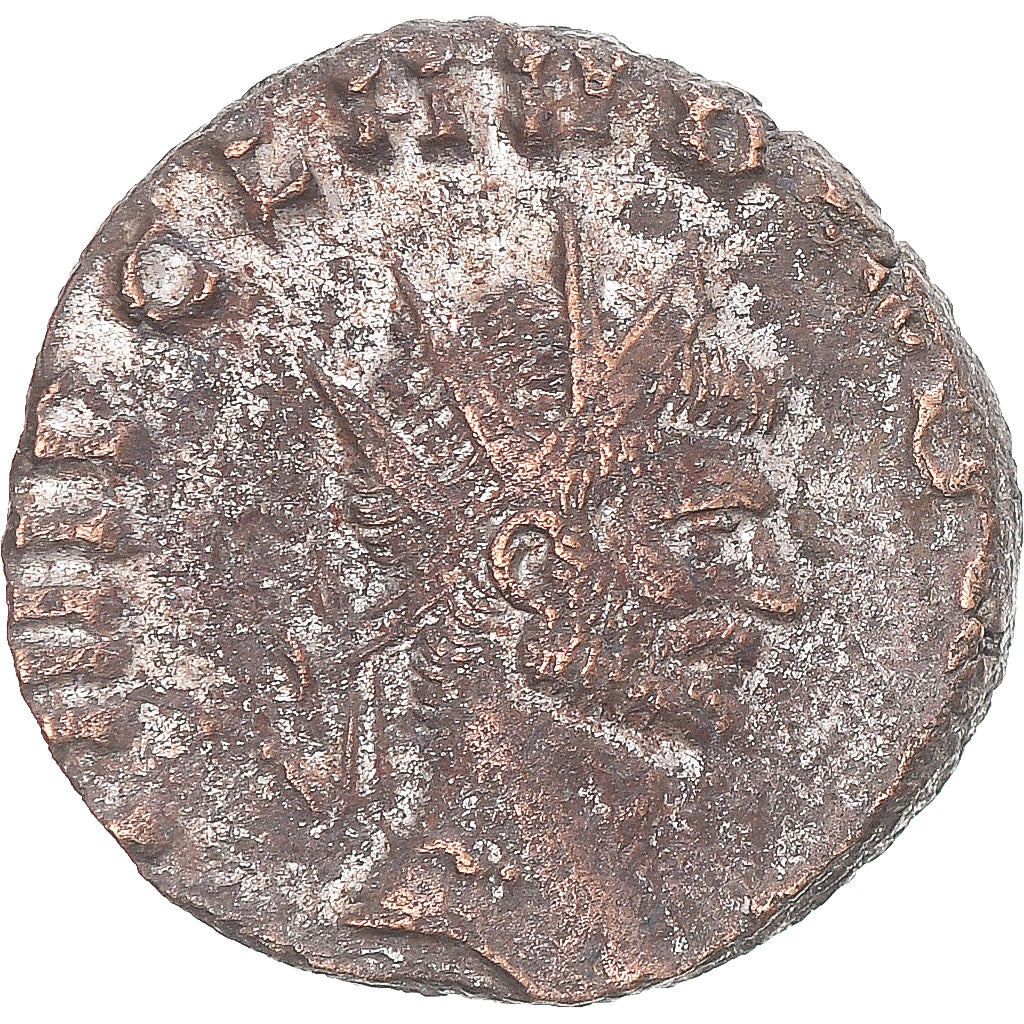 Moneda, Claudius II (Gothicus), Antoninianus, 268-270, Rome, MBC, Vellón