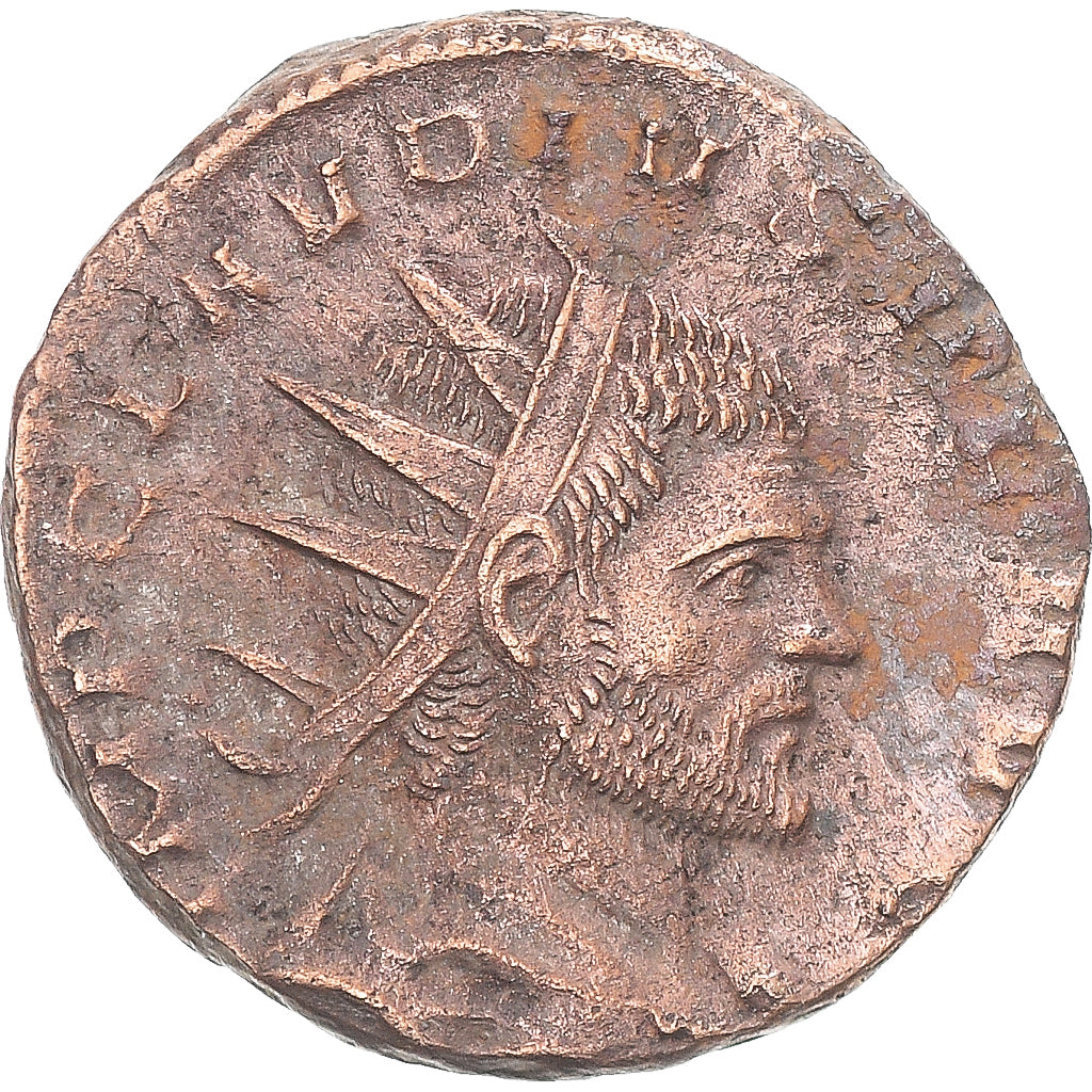 Monnaie, Claude II le Gothique, Antoninien, 268-270, Mediolanum, TTB, Billon