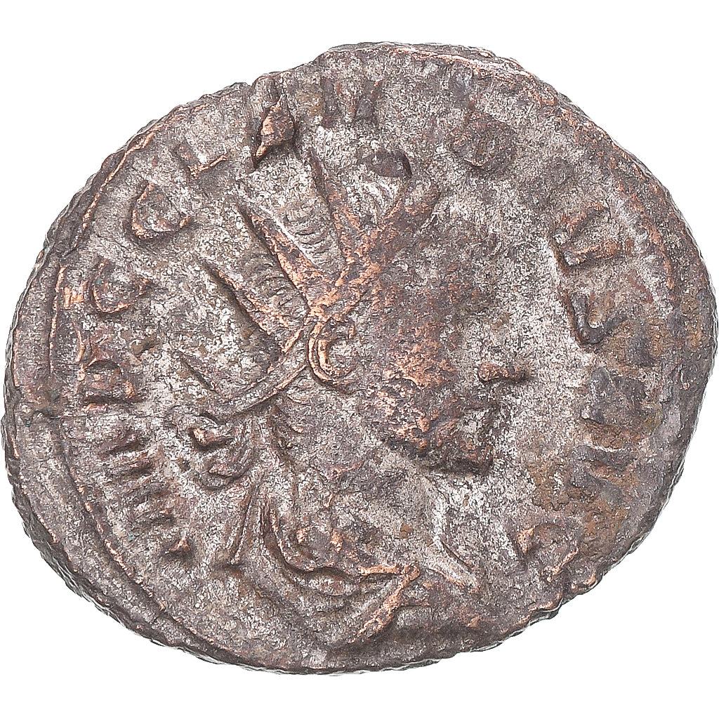 Moneda, Claudius II (Gothicus), Antoninianus, 268-270, Rome, BC+, Vellón