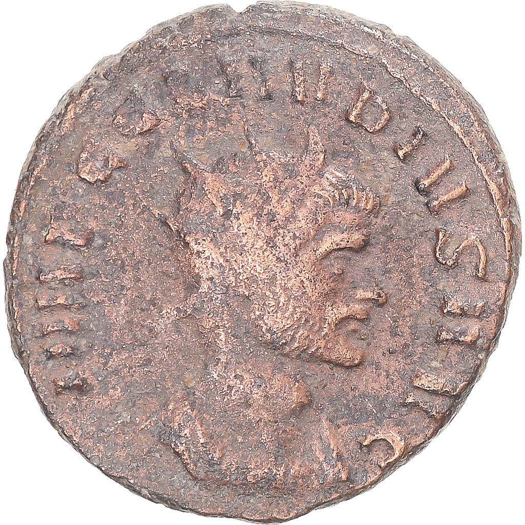 Münze, Claudius II (Gothicus), Antoninianus, 268-270, Rome, S+, Billon, RIC:45
