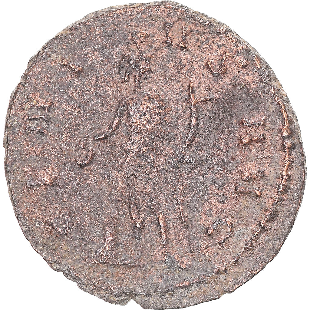 Münze, Claudius II (Gothicus), Antoninianus, 268-270, Rome, S+, Billon, RIC:45