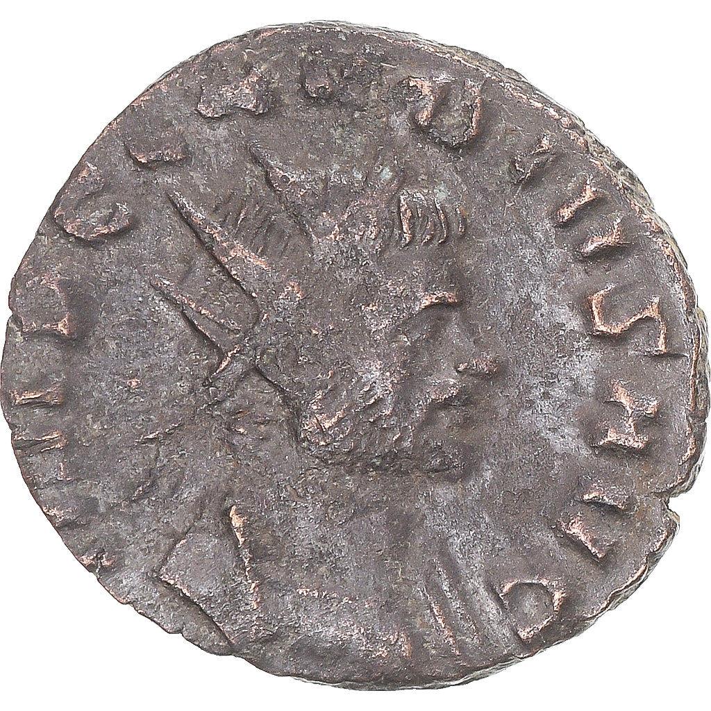 Moneda, Claudius II (Gothicus), Antoninianus, 268-270, Rome, BC+, Vellón
