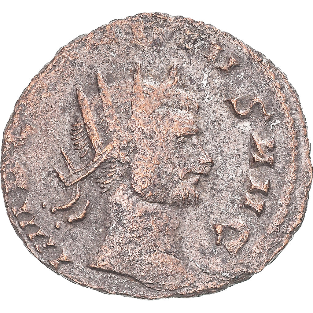 Moneda, Claudius II (Gothicus), Antoninianus, 268-270, Rome, BC+, Vellón