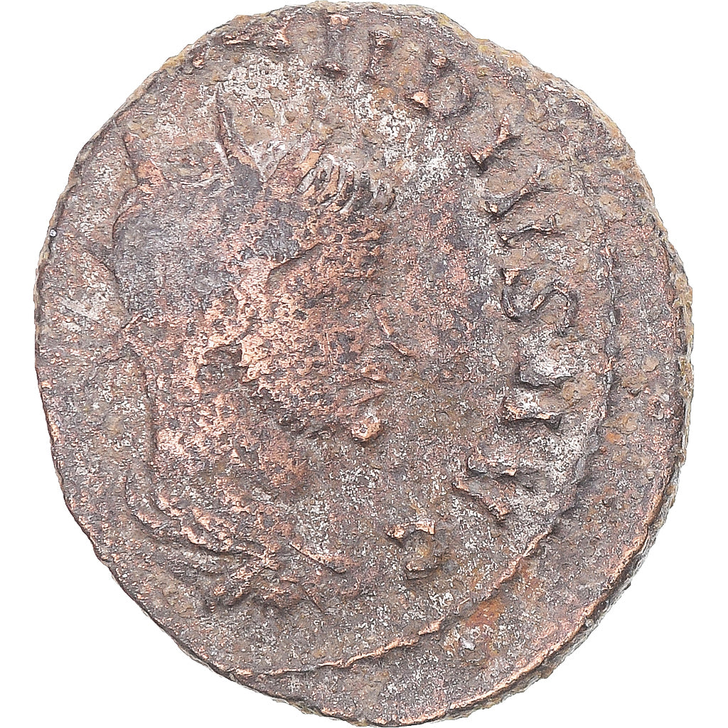 Moneda, Claudius II (Gothicus), Antoninianus, 268-270, Rome, BC+, Vellón