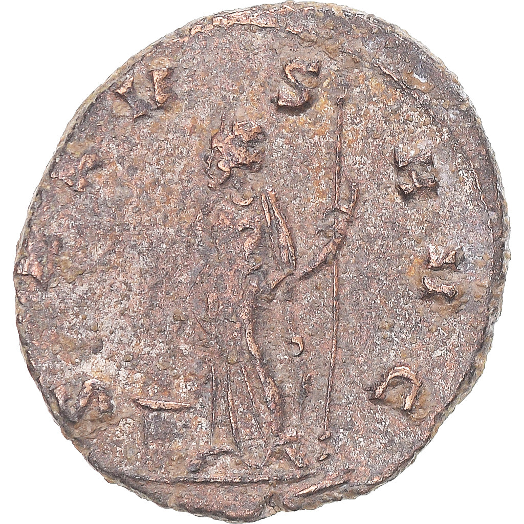 Moneda, Claudius II (Gothicus), Antoninianus, 268-270, Rome, BC+, Vellón