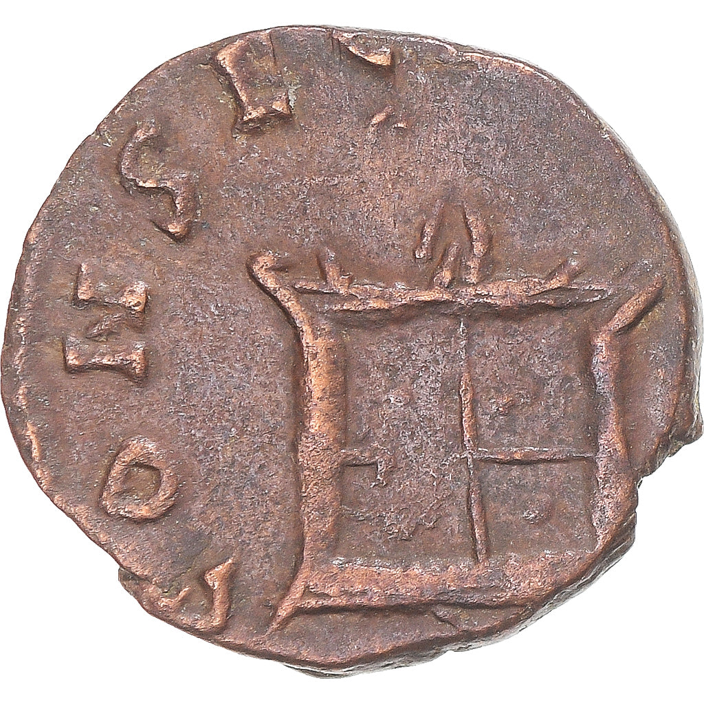 Moneda, Divus Claudius II Gothicus, Antoninianus, 270, Mediolanum, BC+, Vellón