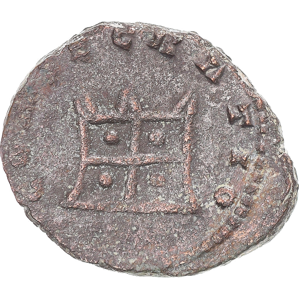 Moneda, Divus Claudius II Gothicus, Antoninianus, 270, Mediolanum, BC+, Vellón