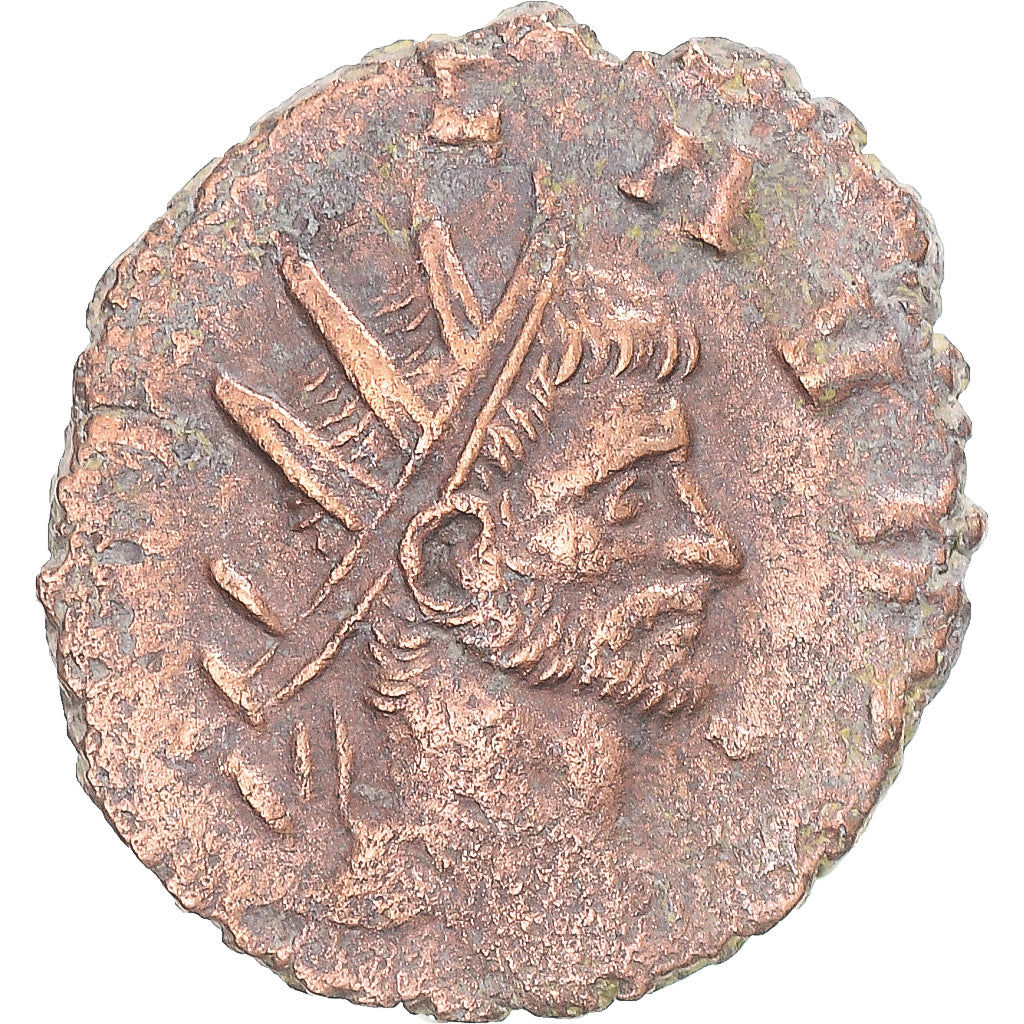 Moneda, Divus Claudius II Gothicus, Antoninianus, 270, Mediolanum, BC+, Vellón