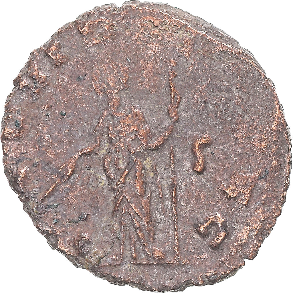 Moneda, Claudius II (Gothicus), Antoninianus, 268-270, Rome, Barbaric imitation