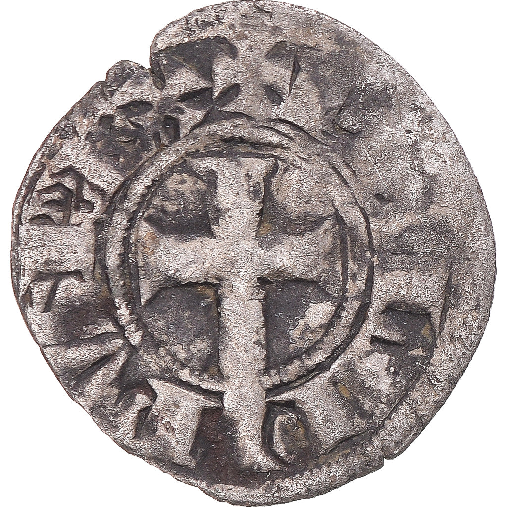 Moneda, Francia, Philip IV, Bourgeois Simple, 1311-1314, MBC, Vellón