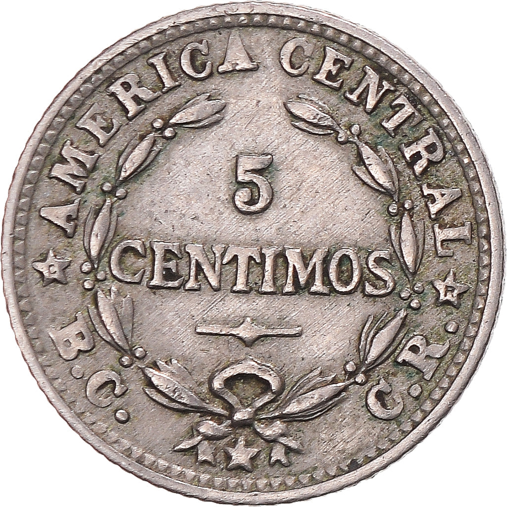 Moneta, Costa Rica, 5 Centimos, 1951, BB, Cupronickel