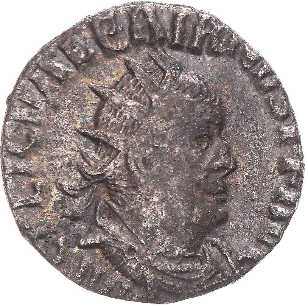 Moneda, Valerian I, Antoninianus, 257, Rome, BC+, Vellón, RIC:106