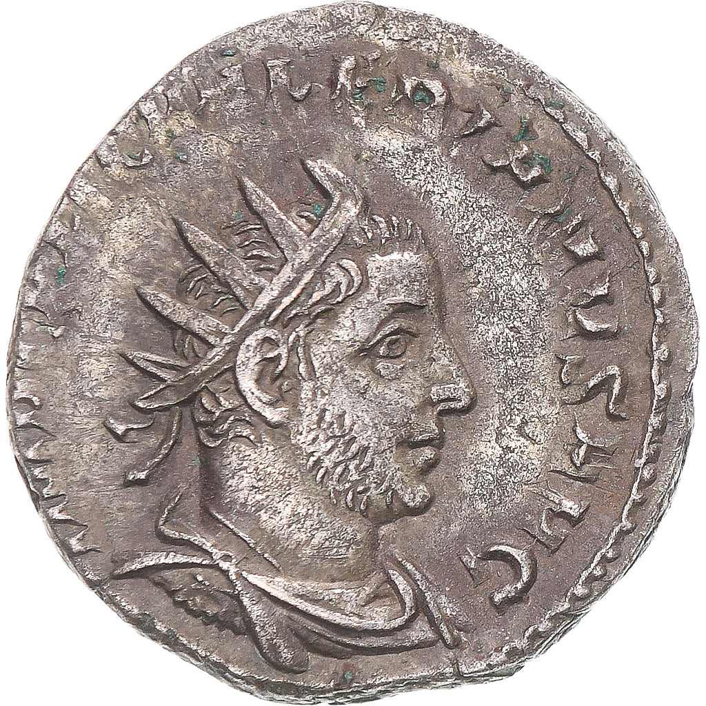 Coin, Valerian I, Antoninianus, 257, Rome, EF(40-45), Billon, RIC:126