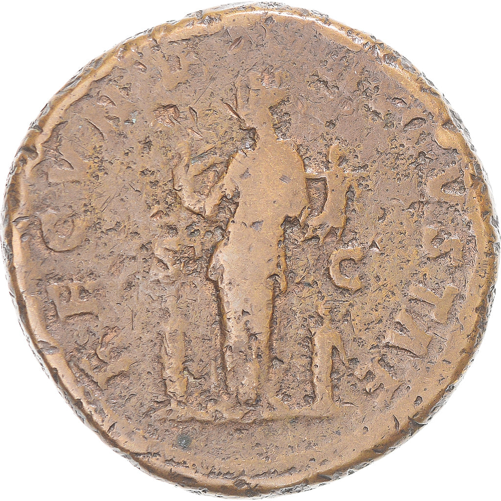 Moeda, Faustina II, Sestertius, 161-176, Rome, VF(20-25), Bronze, RIC:1635