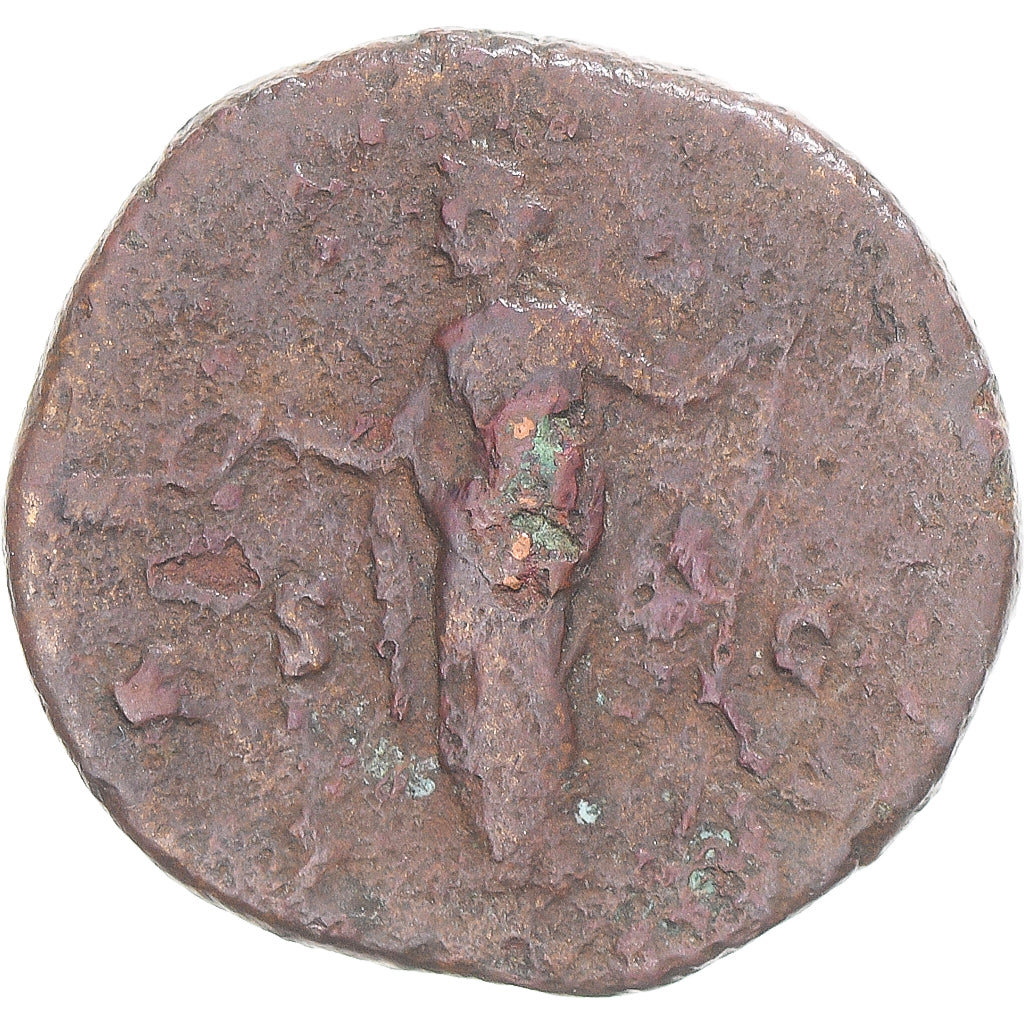 Moeda, Faustina II, As, 161-176, Rome, F(12-15), Bronze, RIC:1655