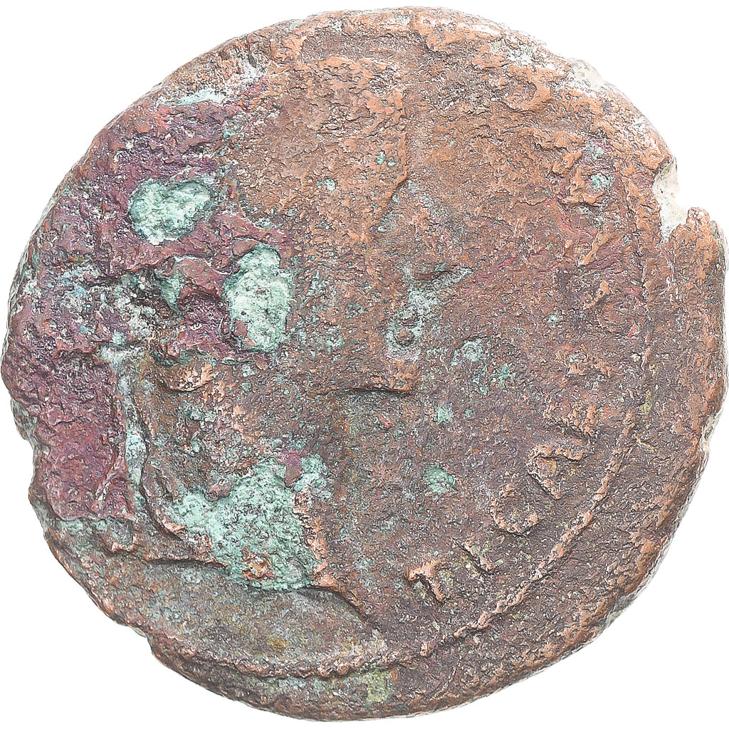 Moneta, Tiberius, As, 8-10, Lugdunum, B, Bronzo, RIC:238a